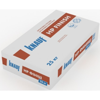 Шпаклівка гіпсова "KNAUF" HP FINISH 25 кг