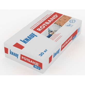 Штукатурка гіпсова універсальна "KNAUF" ROTBAND 30 кг