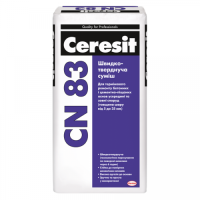 Суміш для підлоги швидкотвердіюча 5-35 мм "CERESIT" CN 83 25 кг