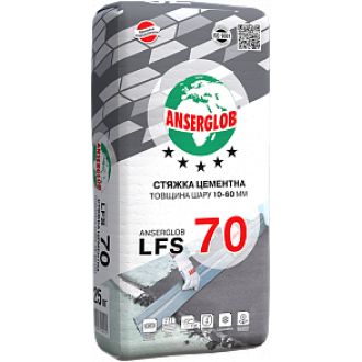 Стяжка цементна "LFS-70" "ANSERGLOB" 25 кг