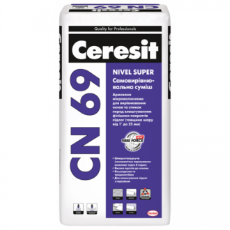 Самовирівнювальна суміш 1-25 мм "CERESIT" CN 69 25 кг