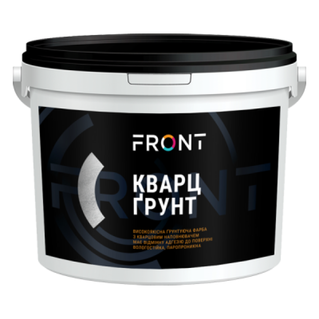 Грунтуюча фарба "Front" Кварц Грунт 12 кг