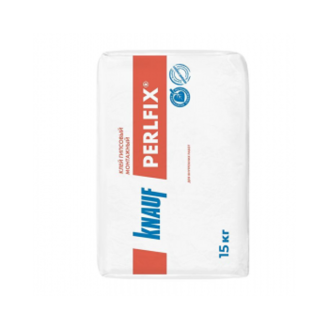 Клей для гіпсокартону "KNAUF" PERLFIX 15 кг