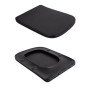 Унітаз підвісний Qtap Tern New Ultra Quiet безобідковий з сидінням Soft-close MATT BLACK QT17332303ASMB