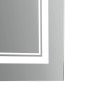 Дзеркало Qtap Cardinal (CA1) 1000х800 з LED-підсвічуванням Touch, з антизапотіванням, з димером, рег. темп. кольору (3000-6500K) QT0478C10080