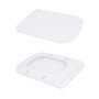 Унітаз підлоговий Qtap Aries Rimless безобідковий з сидінням Soft-close WHITE QT03228302W