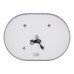 Зеркало Qtap Gemini 500х700 с LED-подсветкой Touch, с антизапотеванием, с диммером, рег. темп. цвета (3000-6500K) QT2578R5070