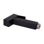 Набір для гігієнічного душу Lidz Kubis 111 Black LDKUB111BLA46108 прямокутний