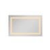 Зеркало Qtap Cardinal (CA1) 700х500 с LED-подсветкой Touch, с антизапотеванием, с диммером, рег. темп. цвета (3000-6500K) QT0478C5070