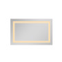 Дзеркало Qtap Cardinal (CA1) 700х500 з LED-підсвічуванням Touch, з антизапотіванням, з димером, рег. темп. кольору (3000-6500K) QT0478C5070