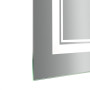 Дзеркало Qtap Cardinal (CA1) 700х500 з LED-підсвічуванням Touch, з антизапотіванням, з димером, рег. темп. кольору (3000-6500K) QT0478C5070