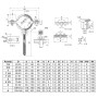 Хомут Thermo Alliance Standart 6" з чорною гумою (D159-166 мм) SD100150B