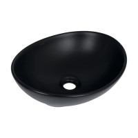 Раковина-чаша Qtap Dove 415x340x140 Matt black QT06116062AMB