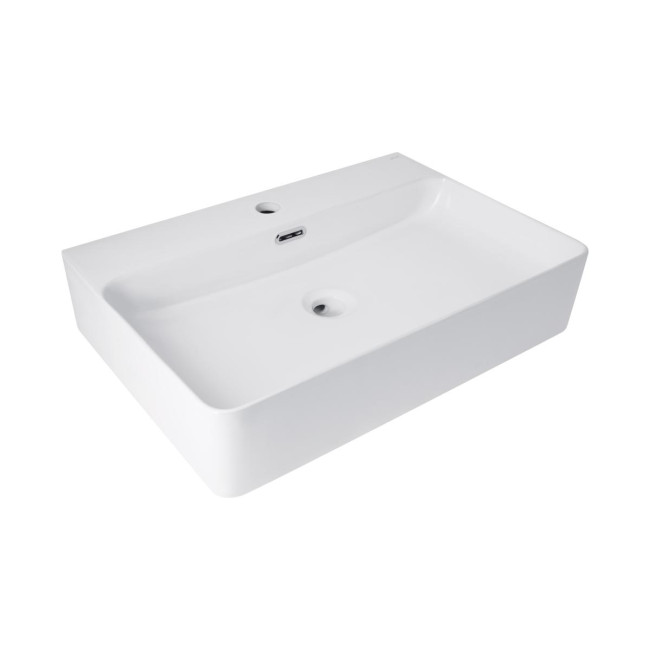 Раковина Qtap Nando LT 610х420х140 White QT12116146W