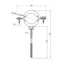 Хомут Thermo Alliance Forte 21/2" (D75-80 мм) SF10063