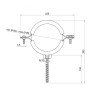 Хомут Thermo Alliance Forte 6" (D159-166 мм) SF100150