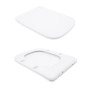 Унітаз підвісний Qtap Tern Ultra Quiet безобідковий з сидінням Soft-close WHITE QT17332303AW