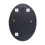 Дзеркало Lidz Latwa 140.07.11 (1) 650х800 настінне овальне з декором LD78LA6580