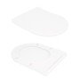 Унітаз підлоговий Qtap Virgo Ultra Quiet безобідковий з сидінням Soft-close WHITE QT18226092AW