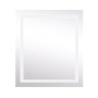 Дзеркало Lidz Kubis 700х800 з LED-підсвічуванням Touch, з антизапотіванням, з димером, рег. яскравості LD78LF9048070