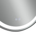 Дзеркало Qtap Gemini 800х700 з LED-підсвічуванням Touch, з антизапотіванням, з димером, рег. темп. кольору (3000-6500K) QT2578R8072B