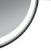 Зеркало Qtap Gemini 800х700 с LED-подсветкой Touch, с антизапотеванием, с диммером, рег. темп. цвета (3000-6500K) QT2578R8072B