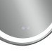 Зеркало Qtap Gemini 800х700 с LED-подсветкой Touch, с антизапотеванием, с диммером, рег. темп. цвета (3000-6500K) QT2578R8072B