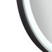Зеркало Qtap Gemini 800х700 с LED-подсветкой Touch, с антизапотеванием, с диммером, рег. темп. цвета (3000-6500K) QT2578R8072B