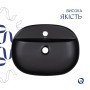 Раковина-чаша Qtap Scorpio 500x380x120 Matt black QT146533MB