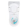 Унітаз-моноблок підлоговий Qtap Kolibri Ultra Quiet безобідковий з сидінням Soft-close WHITE QT10226380W