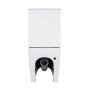 Унітаз підлоговий Qtap Robin New Ultra Quiet безобідковий з сидінням Soft-close WHITE QT13226083AW