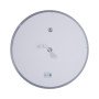 Дзеркало Lidz Aria R600 з LED-підсвічуванням Touch, з антизапотіванням, з димером, рег. яскравості LD78LR600