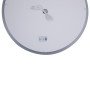 Дзеркало Lidz Aria R600 з LED-підсвічуванням Touch, з антизапотіванням, з димером, рег. яскравості LD78LR600