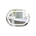 Зеркало Qtap Gemini 600х800 с LED-подсветкой Touch, с антизапотеванием, с диммером, рег. темп. цвета (3000-6500K) QT2578R6080