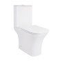 Унітаз-компакт Qtap Presto Quadro безободковий з сидінням Soft-close QT24221215AW