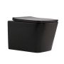 Унітаз підвісний Qtap Tern New Ultra Quiet безобідковий з сидінням Soft-close MATT BLACK QT17332303ASMB