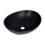 Раковина-чаша Qtap Dove 415x340x140 Matt black QT06116062AMB
