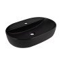 Раковина-чаша Qtap Scorpio 600х400х120 Matt black QT142203MBMBN