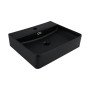 Раковина Qtap Nando LT 500х420х130 Matt black QT12116146AMB