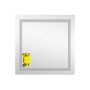 Дзеркало Lidz Kubis (KU1) 700х700 з LED-підсвічуванням Touch, з антизапотіванням, з димером, рег. яскравості LDKU70070049287