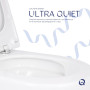 Унітаз підвісний Qtap Robin ML Ultra Quiet 520x365x365 мм, з сидінням Soft-close MagLock, White QTROBML26W49623