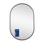 Дзеркало Qtap Scorpio (SC1) з LED-підсвічуванням Touch, з антизапотіванням, з димером, рег. темп. кольору (3000-6500K) Black QTSC600900
