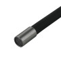 Змішувач для кухні Lidz Aria 015F3 (k35) з гнучким виливом LDARI015F3BGRP49564 Graphite/Black