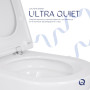 Унітаз підвісний Qtap Scorpio ML Ultra Quiet 520x365x365 мм, з сидінням Soft-close MagLock, White QTSCOML26W49624