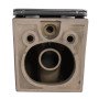 Унітаз підвісний Qtap Tern Ultra Quiet 520×345×325 мм, Stone grey, з сидінням Slim Duroplast / Soft-close / Quick Release QTTER26SG49000