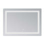 Дзеркало Lidz Kubis (KU2) 1200х800 з LED-підсвічуванням Touch, з антизапотіванням, з димером, рег. яскравості LDKUB120080049007