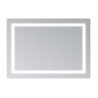 Дзеркало Lidz Kubis (KU2) 1200х800 з LED-підсвічуванням Touch, з антизапотіванням, з димером, рег. яскравості LDKUB120080049007