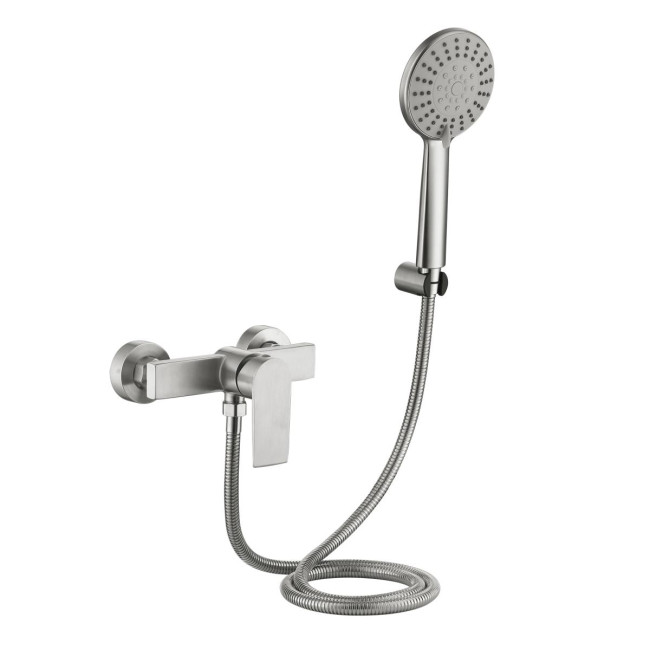 Змішувач для душу Lidz Nexus 010 (k35)  LDNEX010NKS49188 Nickel