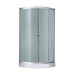 Душовий бокс Lidz Tani SB100x100.SAT.LOW.FR, скло Frost 4 мм