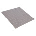 Стельова лійка Lidz (248х248х45) для душових систем Kubis, Helix Nickel LDKUB2482484549512
